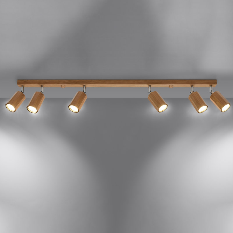 Solid Wood Flush Mount