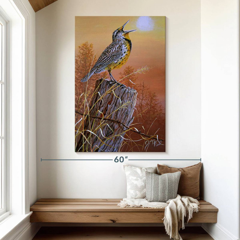 Brampt Meadowlark, 51" H x 34" W