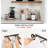 Floating Shelves For Wall, Set Of 3 Wall Mounted Rustic Wood Shelves For Bathroom Bedroom Living Room Kitchen, 15.7 Inch, Walnut-2054796167