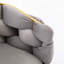 Moderne simple loisir simple canapé en velours simple chambre à coucher paresseux commode domestique tabouret manucure à dossier gris-1055201877