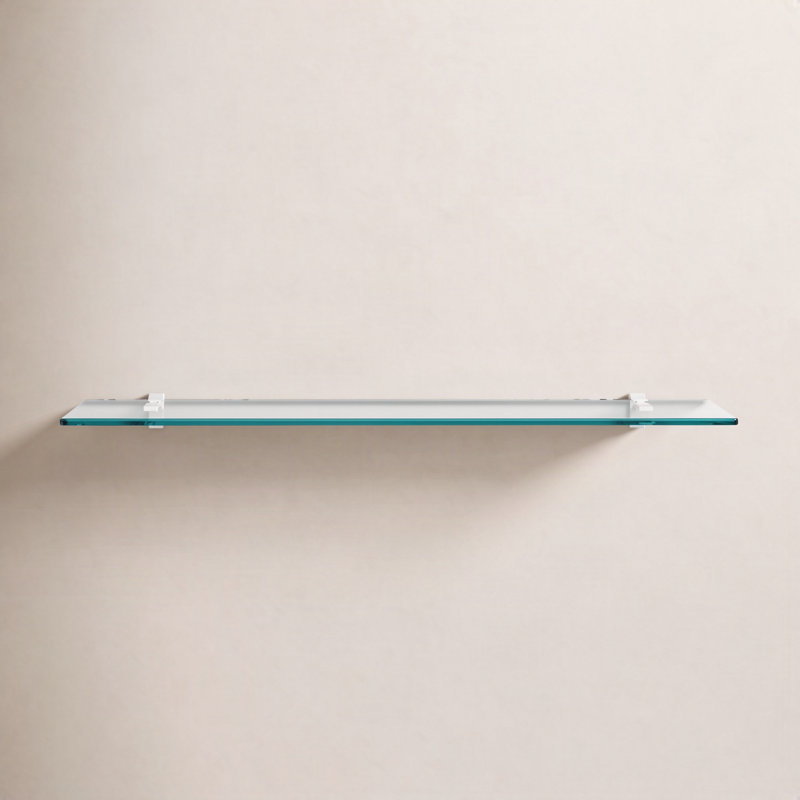 Electra Floating Shelf, 2.86" H x 48" W x 10.5" D, Chrome