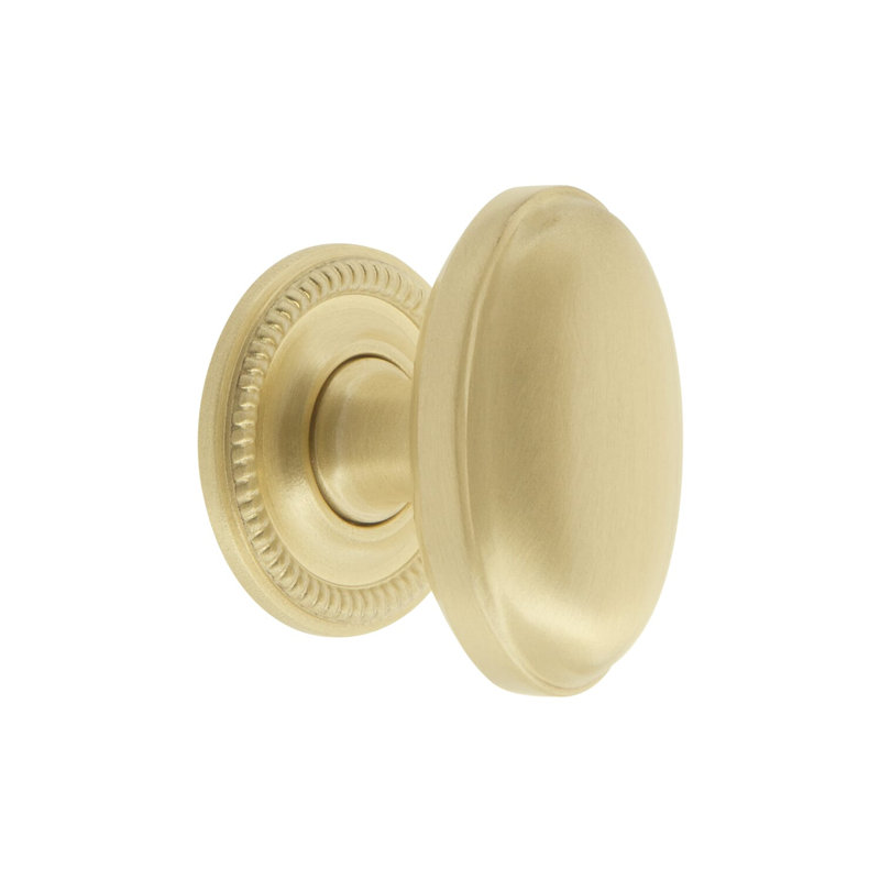 Eden Prairie Oval Knob, Satin Brass