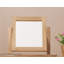 Wood Flat Floor Mirror