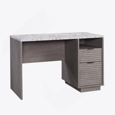Bureau, finition gris moyen
