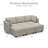 Teangela Velvet Sectional Sofa Living Room Couch Apartment Storage Modular Sofa Bed-1027669563