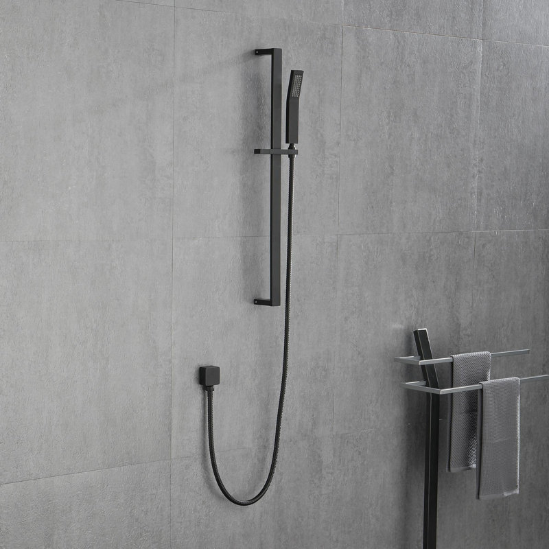 Eco-Performance Handheld Shower with Slide Bar