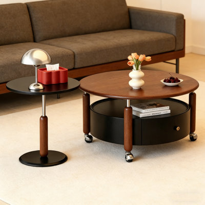 Luxury Coffee Table With Wheels Storage