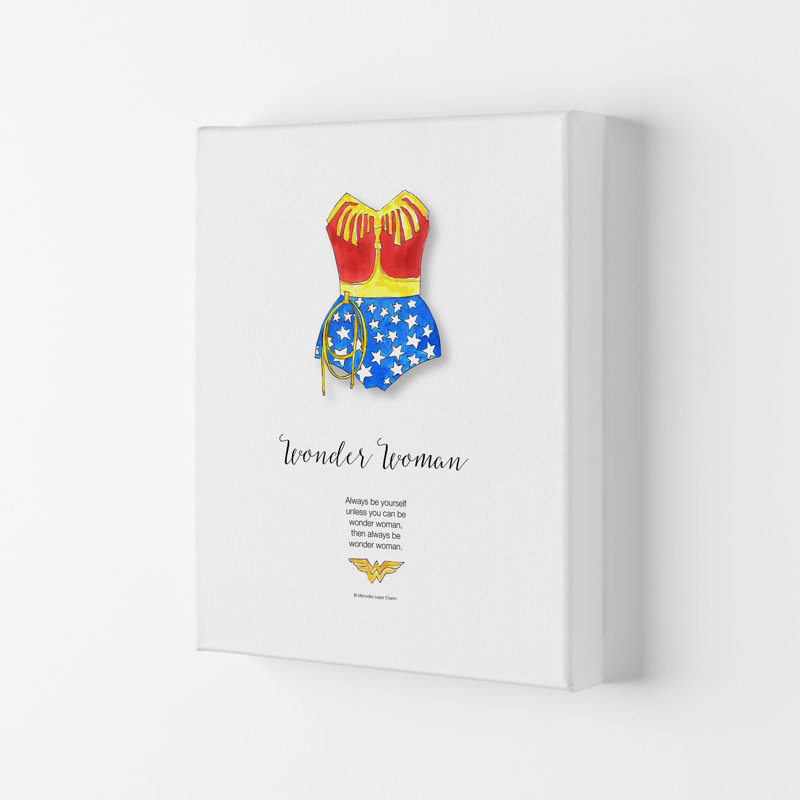 Wonder Woman - Print, 29.7 cm H x 21 cm W x 1 cm D, No Frame