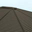 Pavillon de jardin à toit rigide d'extérieur durable avec parois latérales en maille et rideaux d'intimité pour une utilisation toute l'année