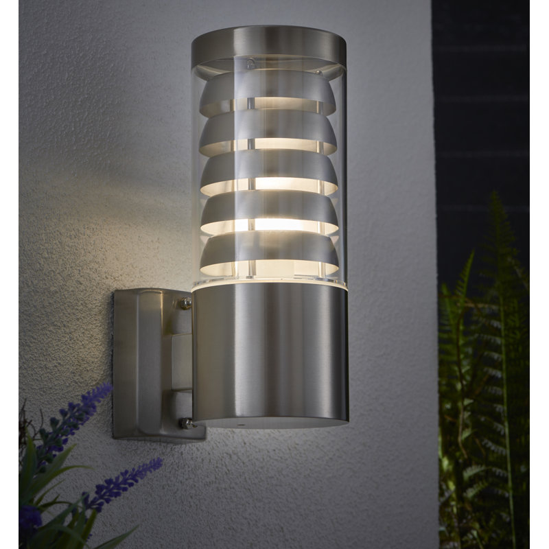 Rozell 1 - Bulb Hardwired Outdoor Armed Sconce