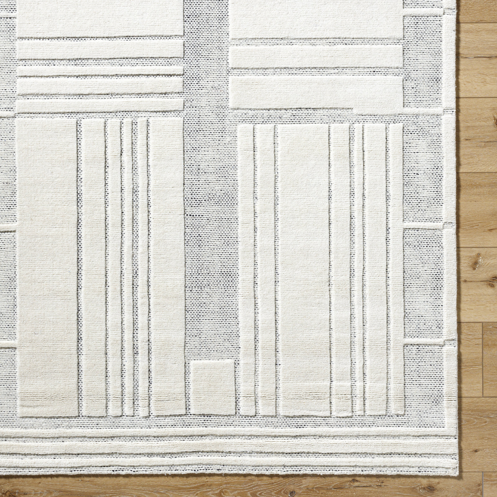Ronaldo Hand Loomed Wool Rug, Rectangle 9' x 12'