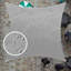 Toile d'ombrage carrée imperméable avec quincaillerie Colourtree-84546099-90742243
