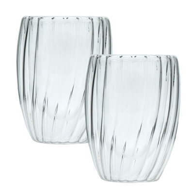 210 ml Double Wall Glass