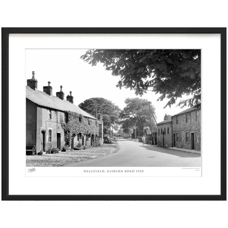 Hellifield, Gisburn Road 1950 - Single Picture Frame Print, 40cm H x 50cm W x 2.3cm D