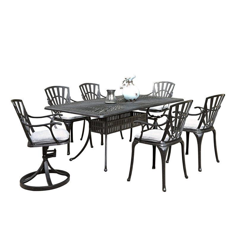 Frontenac 7 Piece Dining Set with Cushions