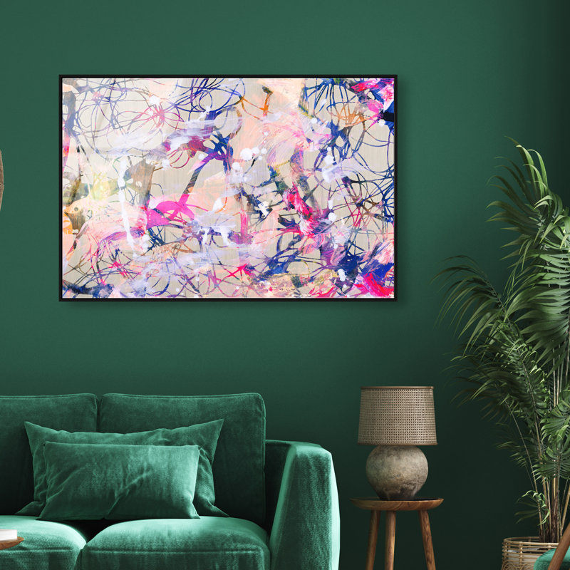 Jungle Walk Print by Oliver Gal, 21"H x 31"W, Acrylic Glass