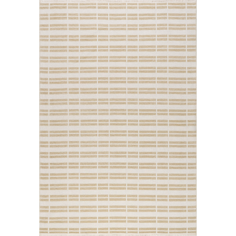 Tapis rayé Mortica, Rectangle 7 pi 10 po x 10 pi