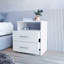 Table de chevet Jesualdo en blanc