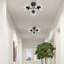 Plafonnier semi-encastré 3 lumières-1274885453