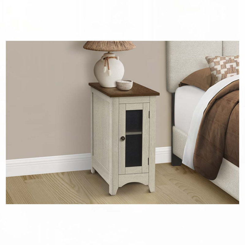 Table d'appoint avec rangement, table de bout, table d'appoint et table de chevet