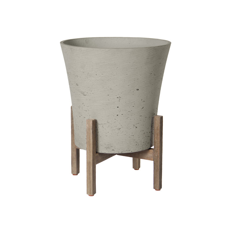 Marqueeta Standing Pot, 18.1" H x 12.89" W x 13.8" D