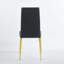 Ensemble de 4 chaises, pieds de couleur, siège blanc-1127594203