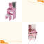 Miroir de coiffeuse 3 couleurs à DEL avec tabouret, coiffeuse pour la chambre à coucher, 2 tiroirs et 5 armoires de rangement (4 ouvertes + 1 cachée), éclairage réglable-684815851
