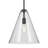 15.5" 1-Light Cone Pendant with Clear Glass-300187247