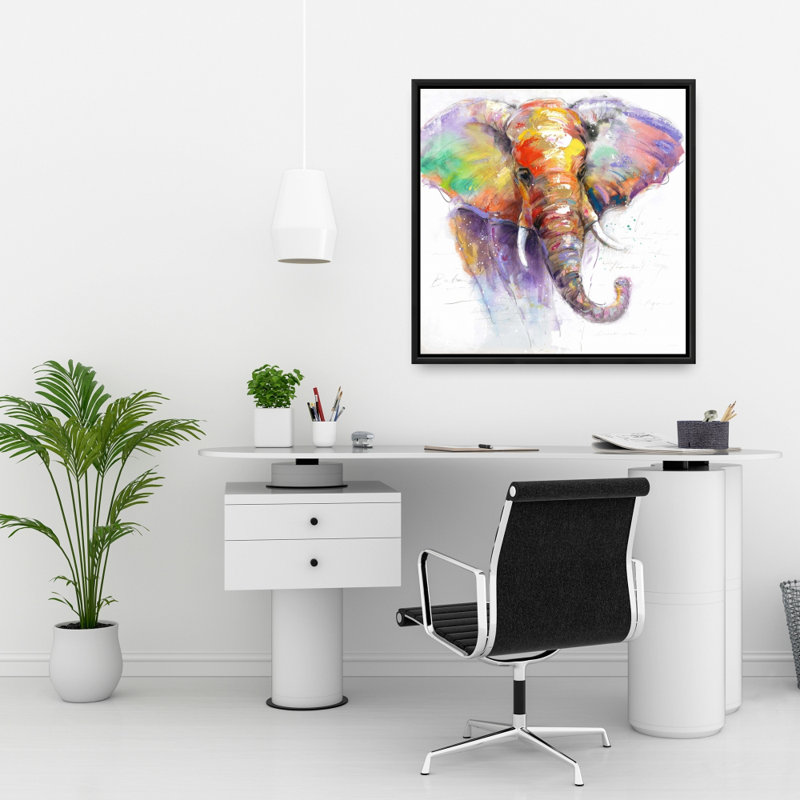 «Beautiful And Colorful Elephant»