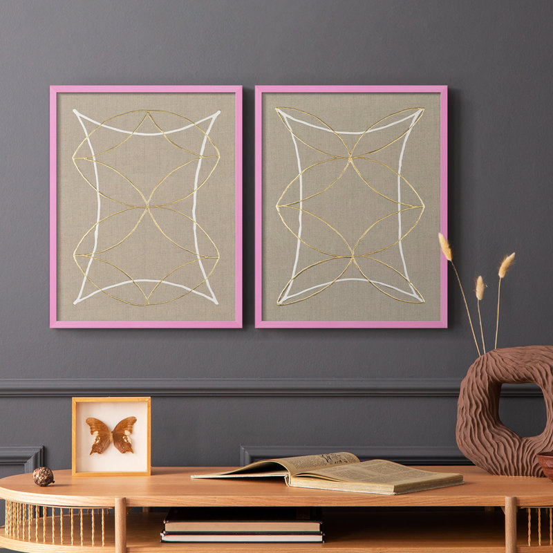 Impression encadrée Hyperbola I-Premium - prête à être accrochée - aucun clou requis - aucun clou requis, H 15 po x l 24 po