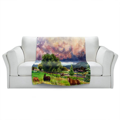  Couverture douce en sherpa