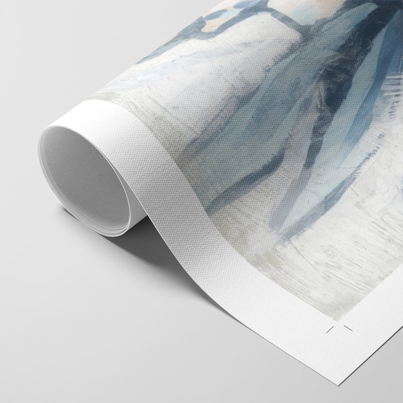 Beach Shell Fresco II - impression sur toile seulement - NON-CADRE, H 36 po x l 24 po