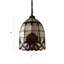 Luminaire suspendu Tiffany en verre coloré de style baroque inclus-2146480033