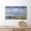 «Sweeping Blue» - Photographie sur toile tendue 3 pièces-2096615904