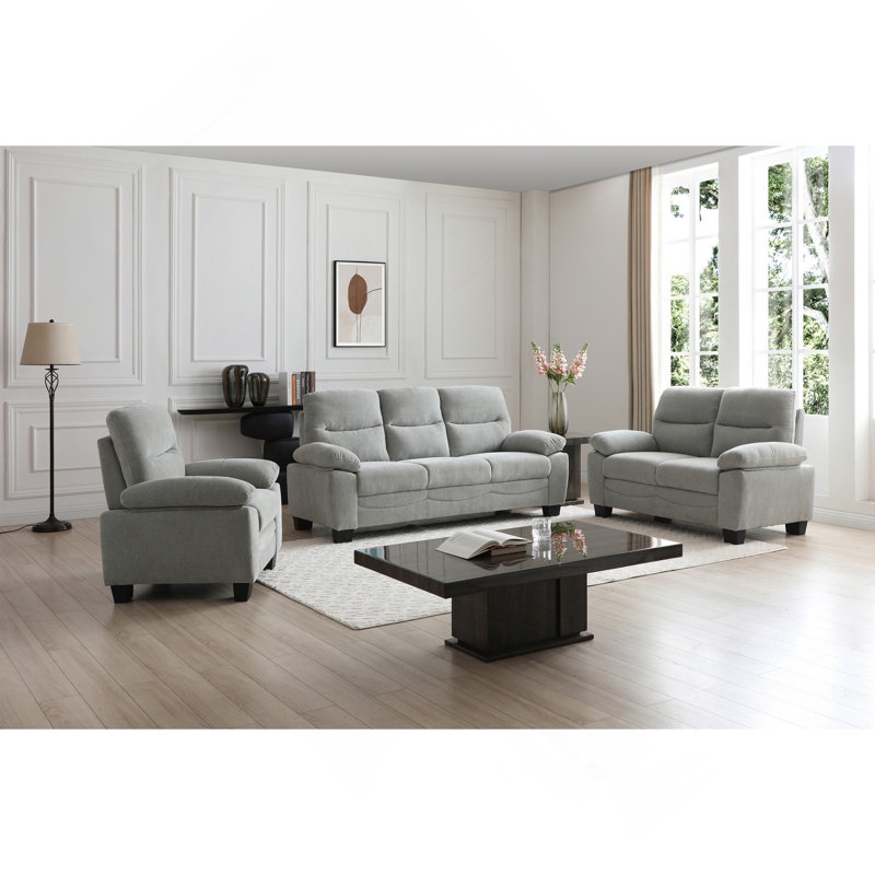 G00366A-S - Canapé gris, Gris