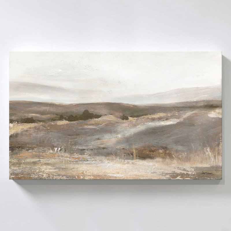 "Hill Country" par Carol Robinson, reproduction sur toile, H 24 po x l 40 po x P 1,5 po