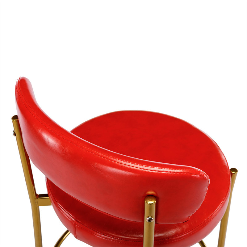 Tabouret de bar 29,1 po Pinuccio, Rouge