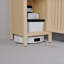Armoire haute et grande capacité en bambou naturel