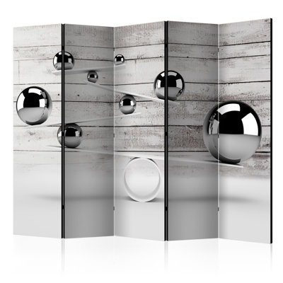 Solid Wood Folding Room Divider