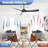 52 Inch Modern Ceiling Fan With 18W Led Light And Remote Control 3 Abs Blades Dc Motor For Bedroom Living Roon-1455845115-1455845114