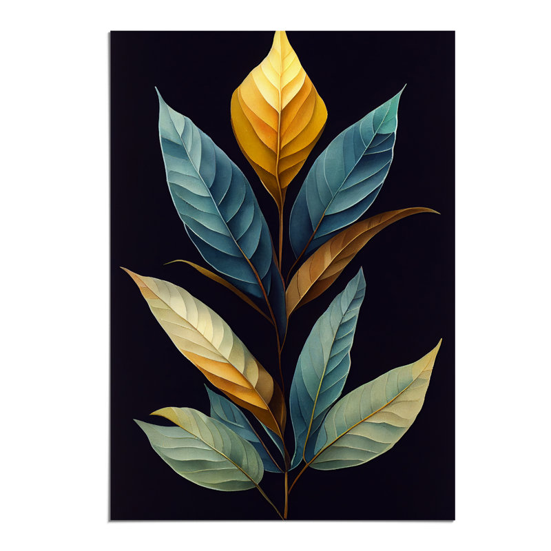 XV1022-4816X Unbelievable Leaves - Print, No Matte, Paper, 42cm H x 29.7cm W