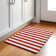 Premium Machine Washable Cerrito AMF528 Red Rug