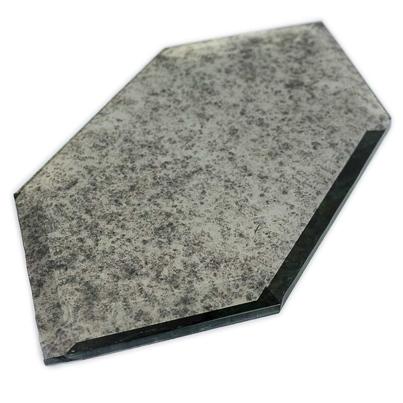 Paris 8x4 Beveled Hexagon Mirror Tile