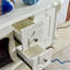 Retro Carved Fireplace TV Storage Cabinet