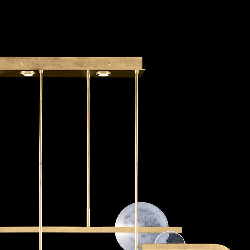 Selene 6 - Light LED Pendant, Gold