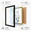 Delicate Flowering Stem Botanical - Framed Print-1290899106-1290899111