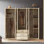 Armoire 6 portes avec 3 tiroirs Eford-223136204