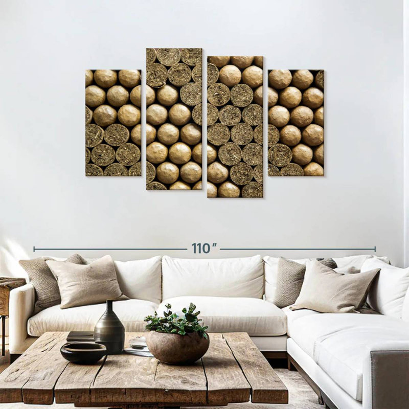 Senne Packed Cuban Cigars, 48" H x 75" W