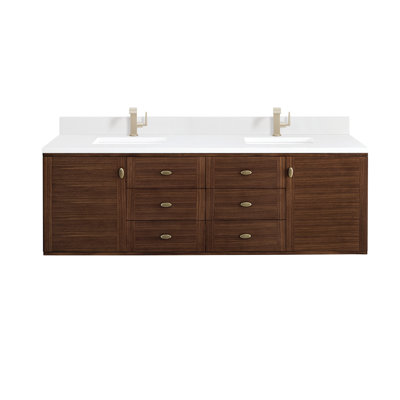 Amberly 72'' W Double Vanity