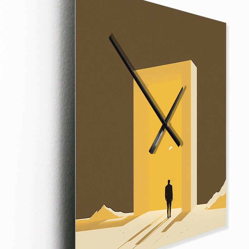 Jawid - Horloge murale minimaliste, Très petit